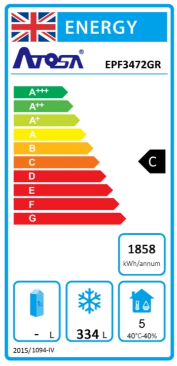 Atosa EPF3472HD Three Door Prep Counter Freezer Refrigeration 2 Atosa EPF3472HD Three Door Prep Counter Freezer Refrigeration