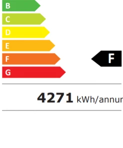 Framec EX430NV 430 Ltr Glass Door Display Freezer Refrigeration