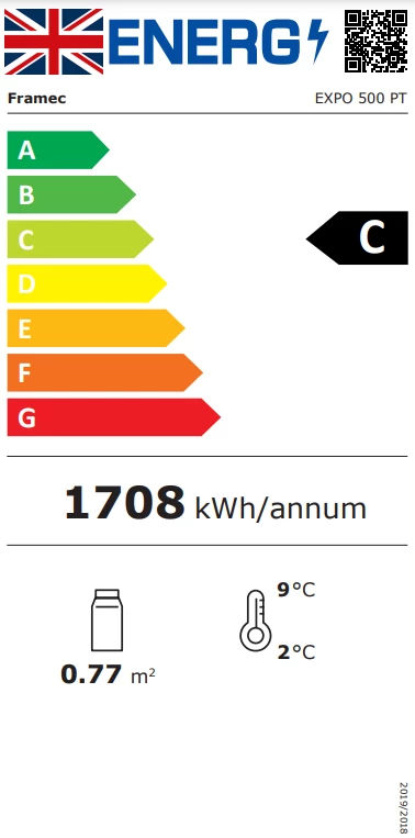 Framec EX500PT 472 Ltr Glass Door Merchandiser Refrigeration 2 Framec EX500PT 472 Ltr Glass Door Merchandiser Refrigeration