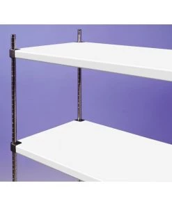 EAIS EZ Store 3 Tier Powder Coated Solid Shelving - 1650mm High Sinks Tables And Storage