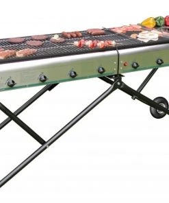 Fir Tree Magnum 8 Gas Barbecue Grill Restaurant Equipment