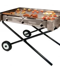 Fir Tree MasterChef Deluxe Gas Barbecue Griddle Restaurant Equipment