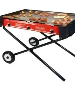 Restaurant Equipment Fir Tree MasterChef Popular Gas Barbecue Griddle