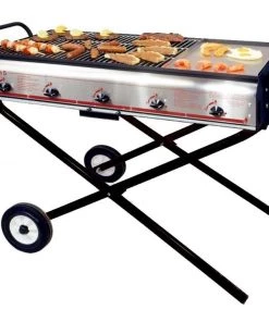 Fir Tree Zenith 5 Gas Barbecue Grill Restaurant Equipment