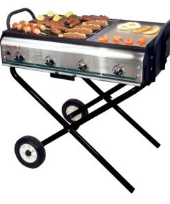 Fir Tree Zenith 4 Gas Barbecue Grill Restaurant Equipment