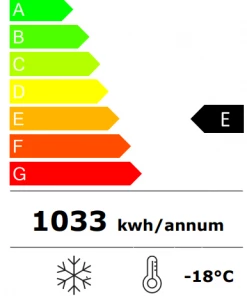 Elcold Focus Range Sliding Curved Glass Lid Chest Freezer