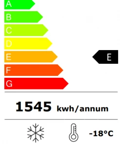 Elcold Focus Range Sliding Curved Glass Lid Chest Freezer