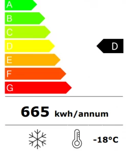 Elcold Focus Range Sliding Curved Glass Lid Chest Freezer