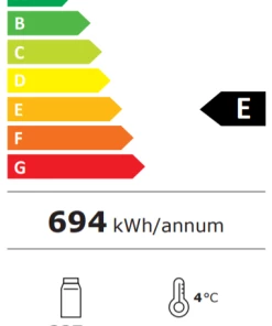 Tefcold FS1220 215 Ltr Glass Door Merchandiser Refrigeration 7 Tefcold FS1220 215 Ltr Glass Door Merchandiser Refrigeration
