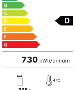 Tefcold FS1280 290 Ltr Glass Door Merchandiser 7 Tefcold FS1280 290 Ltr Glass Door Merchandiser