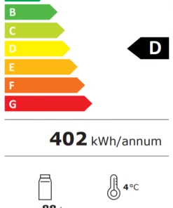 Tefcold FS80CP 84 Ltr Glass Door Merchandiser Refrigeration 7 Tefcold FS80CP 84 Ltr Glass Door Merchandiser Refrigeration