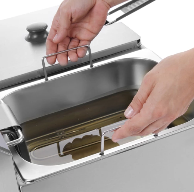 Hendi 2 X 6 Ltr Twin Tank Electric Fryer Restaurant Equipment 3 Hendi 2 X 6 Ltr Twin Tank Electric Fryer Restaurant Equipment