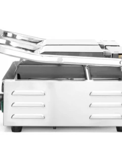 Hendi Double Ribbed Top Contact Grill 5 Hendi Double Ribbed Top Contact Grill