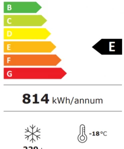 Refrigeration Tefcold SCEB Range Sliding Curved Glass Lid Chest Freezer
