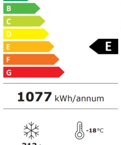 Refrigeration Tefcold SCEB Range Sliding Curved Glass Lid Chest Freezer