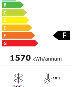 Refrigeration Tefcold SCEB Range Sliding Curved Glass Lid Chest Freezer
