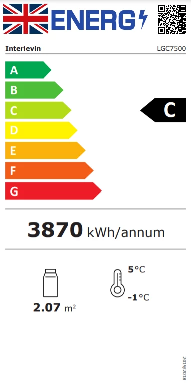 Refrigeration Interlevin LGC7500 2050 Ltr Triple Glass Door Merchandiser 2 Refrigeration Interlevin LGC7500 2050 Ltr Triple Glass Door Merchandiser