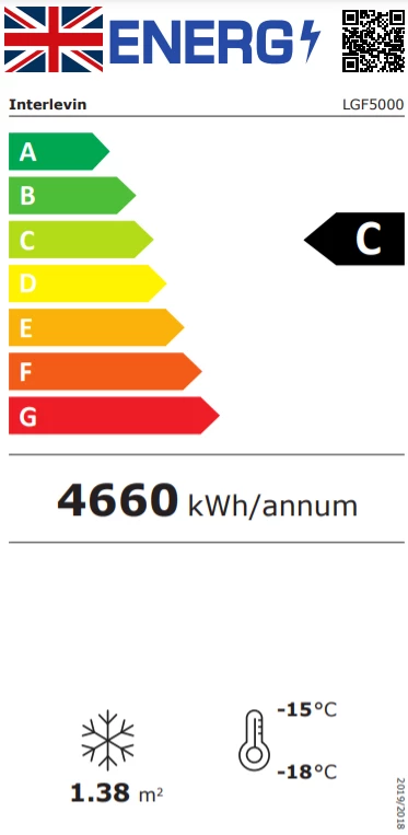 Refrigeration Interlevin LGF5000 1108 Ltr Double Glass Door Display Freezer 2 Refrigeration Interlevin LGF5000 1108 Ltr Double Glass Door Display Freezer