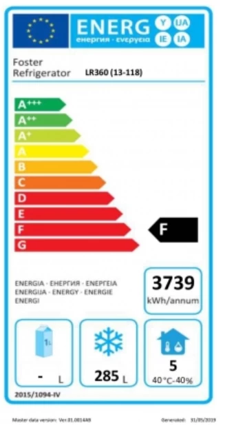 Foster LR360 Under Counter Freezer 2 Foster LR360 Under Counter Freezer