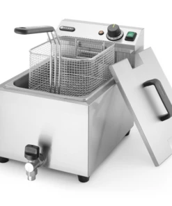 Hendi Mastercook 8 Ltr Single Tank Electric Fryer Restaurant Equipment