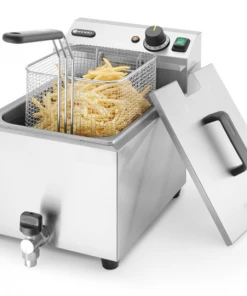 Hendi Mastercook 8 Ltr Single Tank Electric Fryer Restaurant Equipment