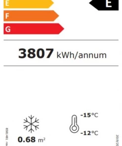 Vestfrost NFG309 310 Ltr Frostfree Single Door Display Freezer Refrigeration