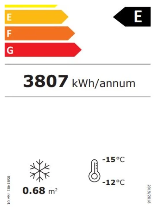 Vestfrost NFG309 310 Ltr Frostfree Single Door Display Freezer Refrigeration 2 Vestfrost NFG309 310 Ltr Frostfree Single Door Display Freezer Refrigeration