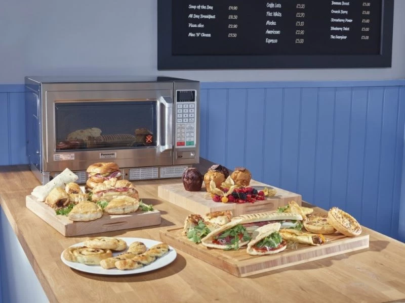 Panasonic NE-C1275BPQ Commercial Combination Microwave Oven Restaurant Equipment 5 Panasonic NE-C1275BPQ Commercial Combination Microwave Oven Restaurant Equipment