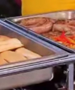 Restaurant Equipment Cinders Double Pan Support For Barbecues