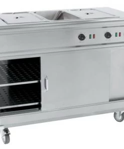 Parry MSB12 Bain Marie Top Mobile Servery