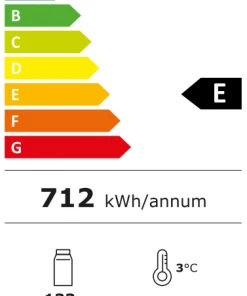 Interlevin PD10H 142 Ltr Back Bar Bottle Cooler Refrigeration