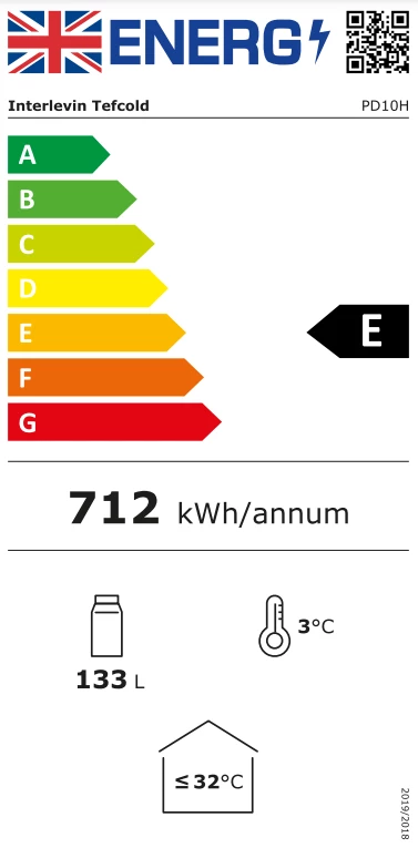 Interlevin PD10H 142 Ltr Back Bar Bottle Cooler Refrigeration 2 Interlevin PD10H 142 Ltr Back Bar Bottle Cooler Refrigeration