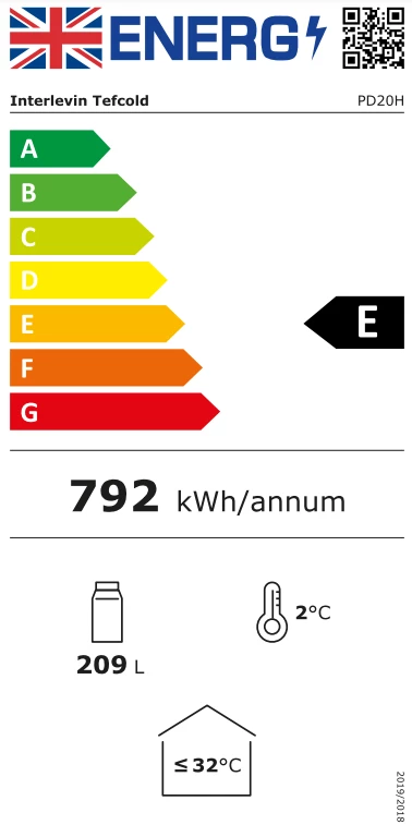 Interlevin PD20H 210 Ltr Back Bar Bottle Cooler Refrigeration 2 Interlevin PD20H 210 Ltr Back Bar Bottle Cooler Refrigeration