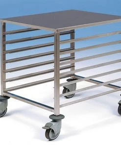 EAIS Gastro 2/1 Trolleys - Full Height & Low Level Sinks Tables And Storage