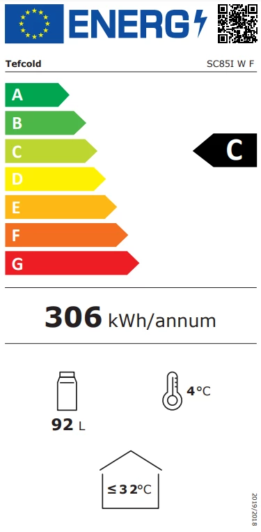 Tefcold SC85 92 Ltr Wine Cooler Refrigeration 2 Tefcold SC85 92 Ltr Wine Cooler Refrigeration