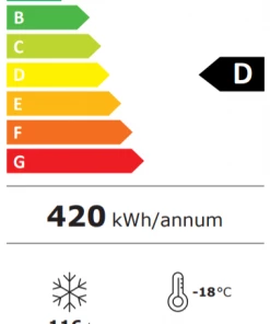 Tefcold ST160 115 Ltr Hinged Glass Lid Chest Freezer Refrigeration