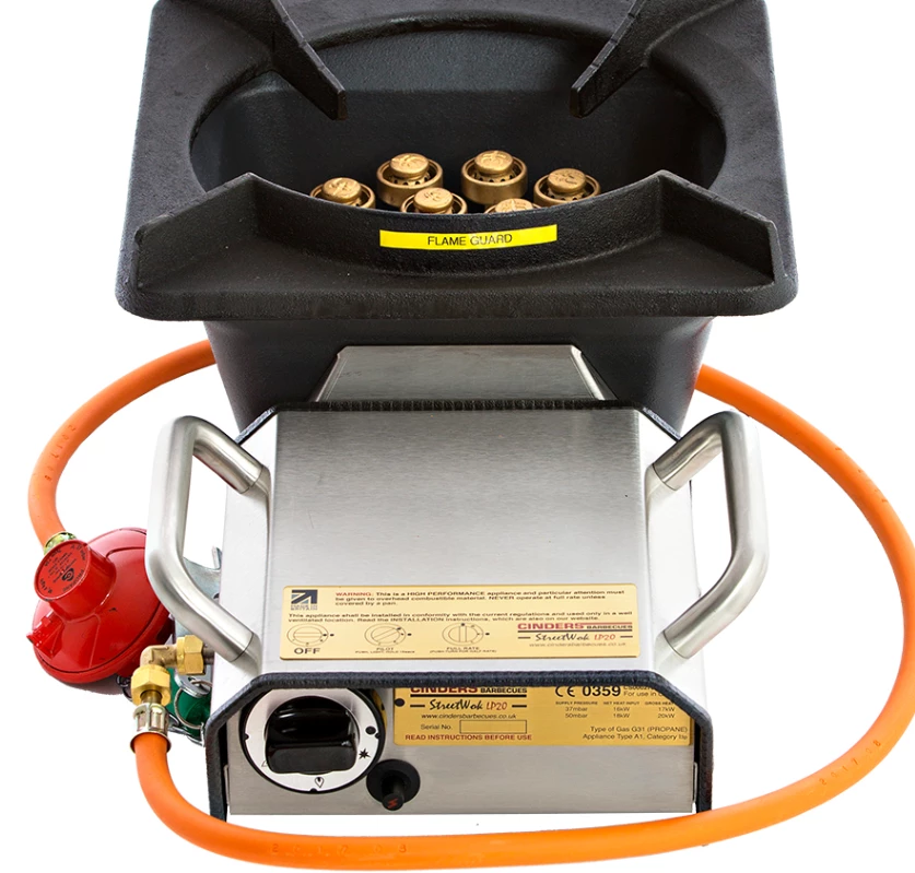 Cinders StreetWok LP20 3 Cinders StreetWok LP20