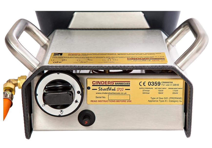 Cinders StreetWok LP20 4 Cinders StreetWok LP20