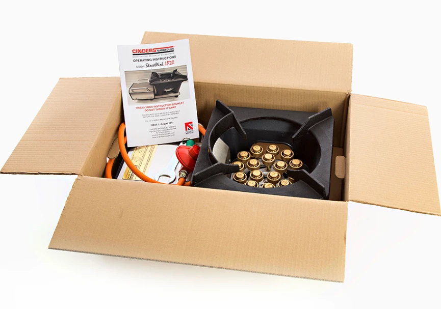 Cinders StreetWok LP20 5 Cinders StreetWok LP20