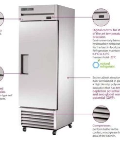 True T-23F-HC 651 Ltr Upright Foodservice Freezer Refrigeration 10 True T-23F-HC 651 Ltr Upright Foodservice Freezer Refrigeration