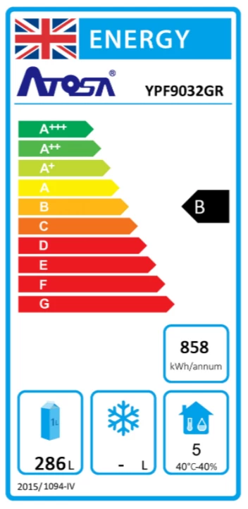 Atosa YPF9032GR Two Door Prep Counter Fridge 2 Atosa YPF9032GR Two Door Prep Counter Fridge